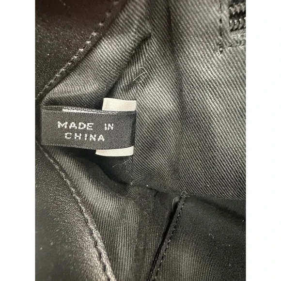 Ann Taylor LOFT Woven Polka Dot Shoulder Bag Satchel Purse Gold Accents - Picture 3 of 9